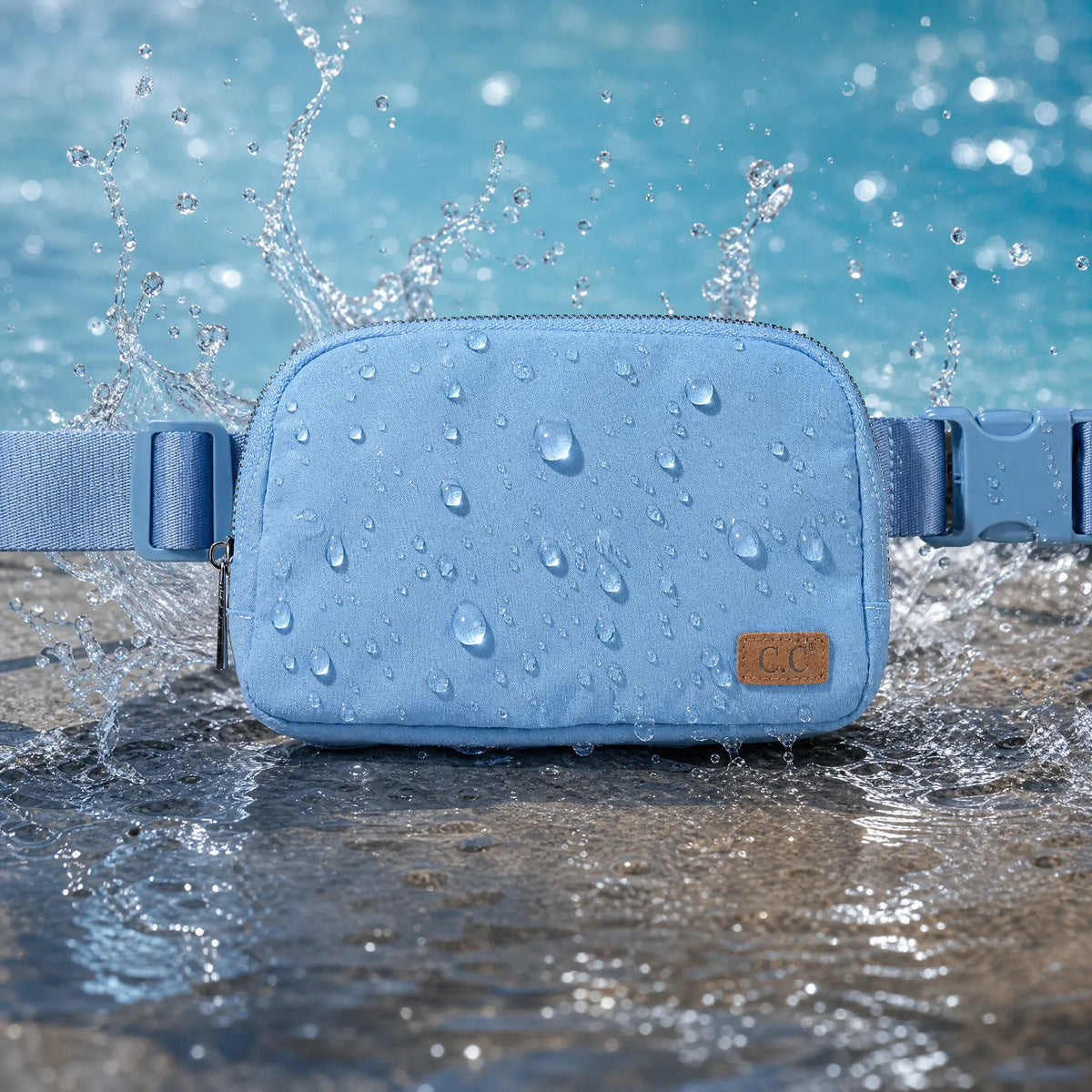C.C Waterproof Crossbody Bag