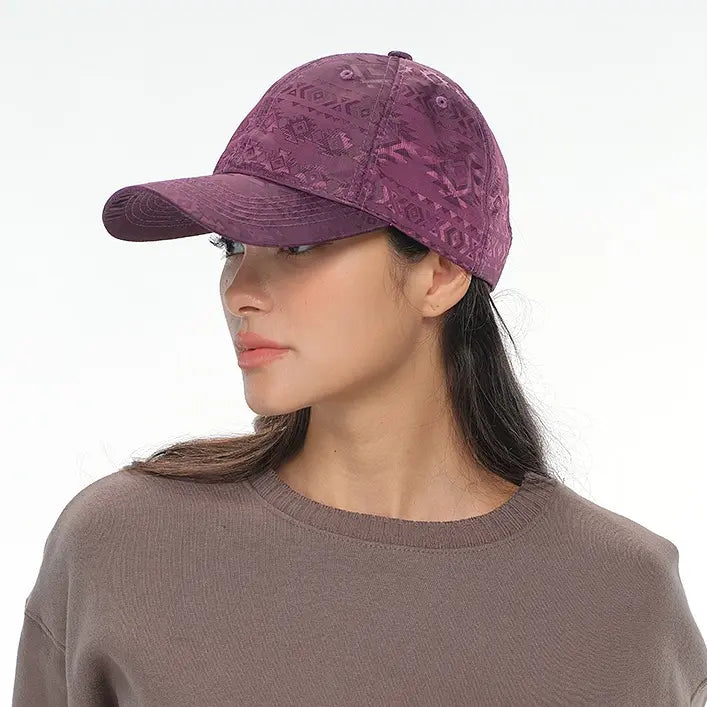 C.C Southwestern Pattern Baseball Hat