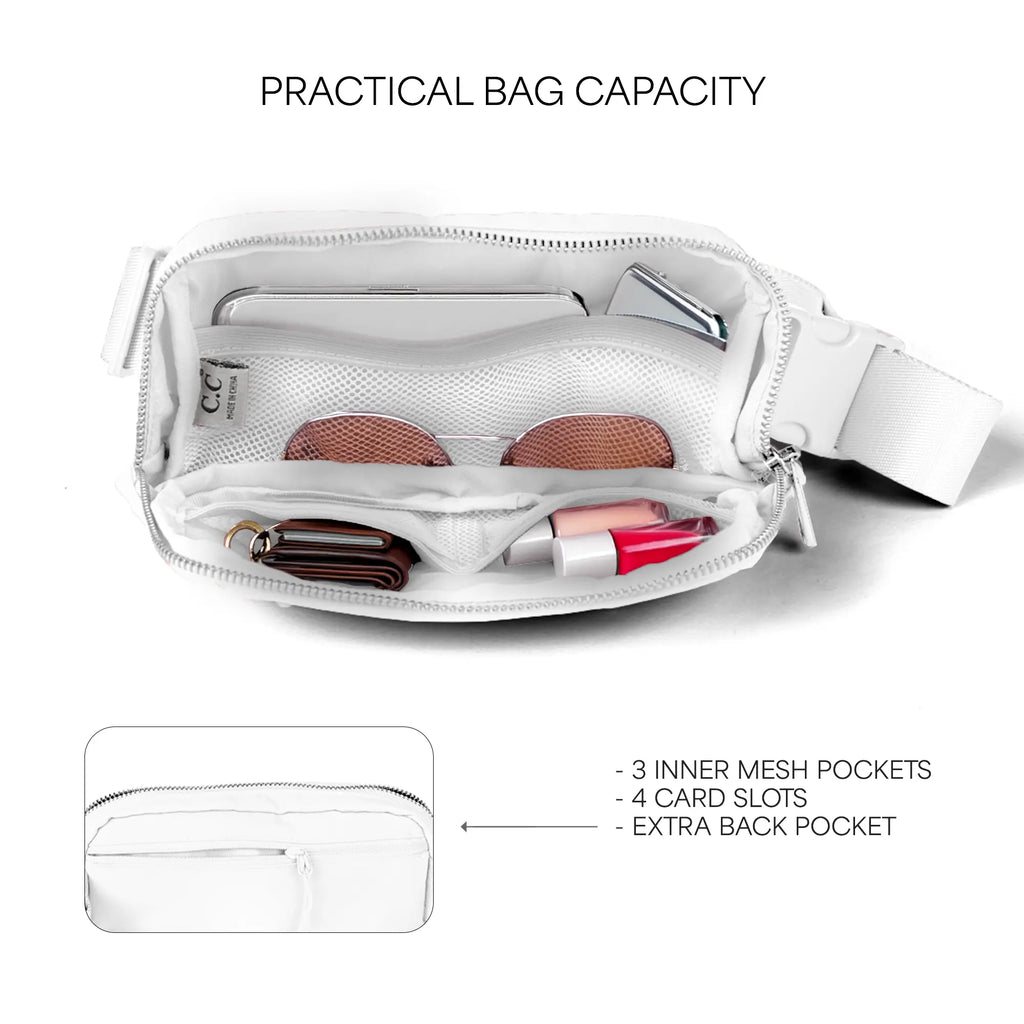 C.C Waterproof Crossbody Bag