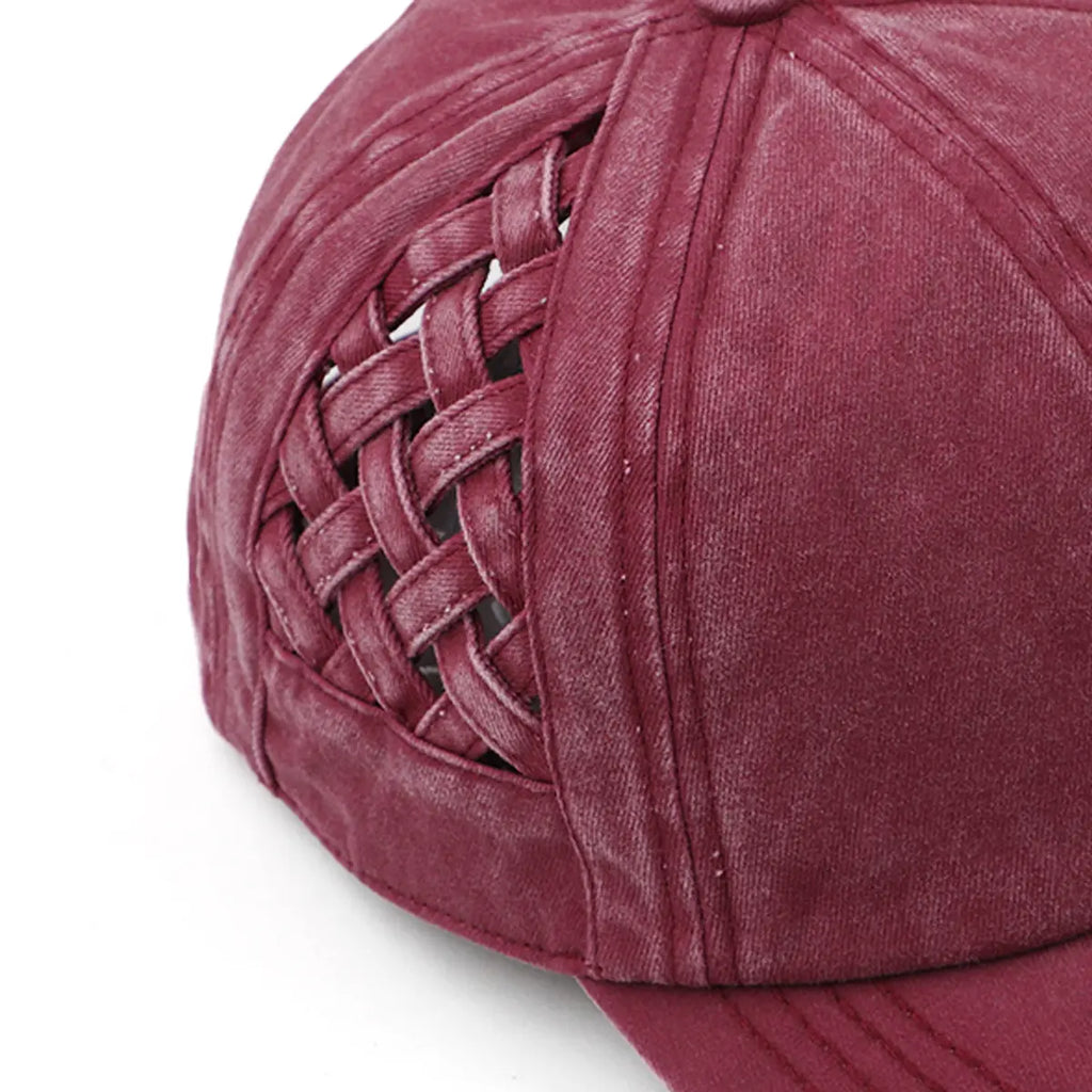 C.C Basket Weave Baseball Cap