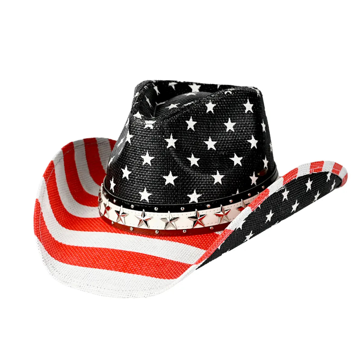 C.C Star Stud Trim Band American Cowboy Hat – Boho Western Hat