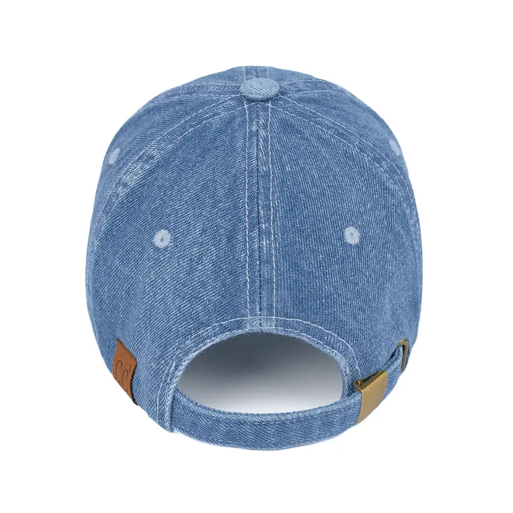 C.C Denim Baseball Cap