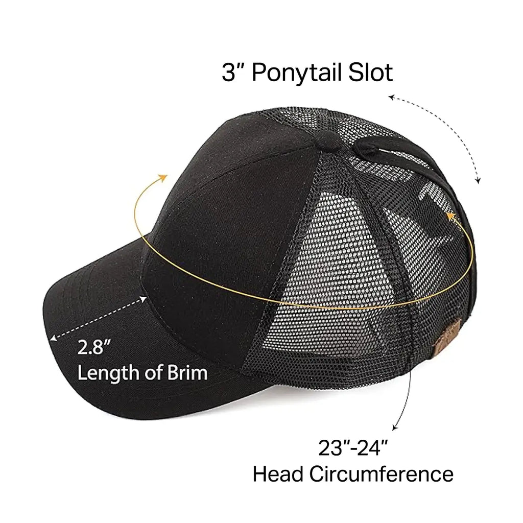 C.C Classic Ponytail Baseball Cap