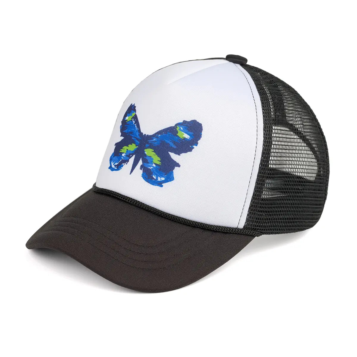 Abstract Butterfly Sublimation Trucker Hat