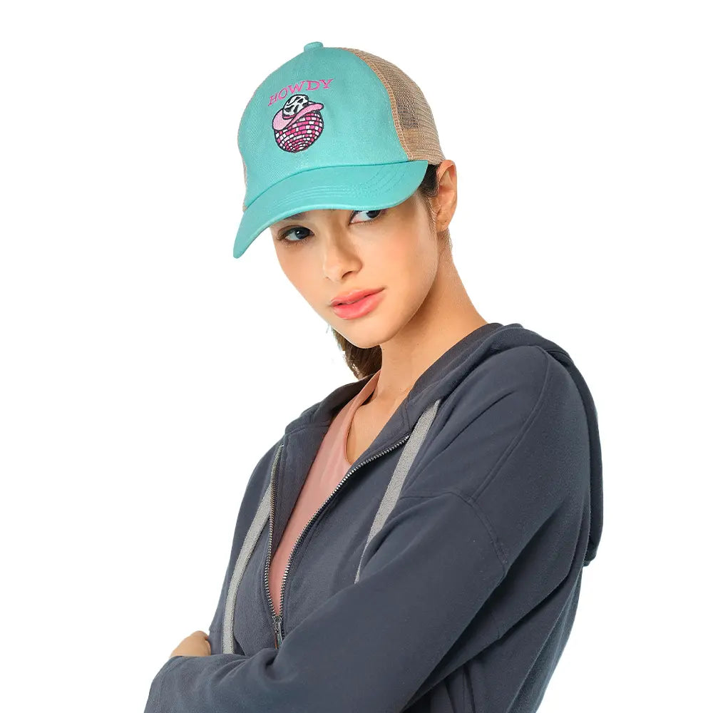 C.C Howdy Disco Ball Baseball Hat
