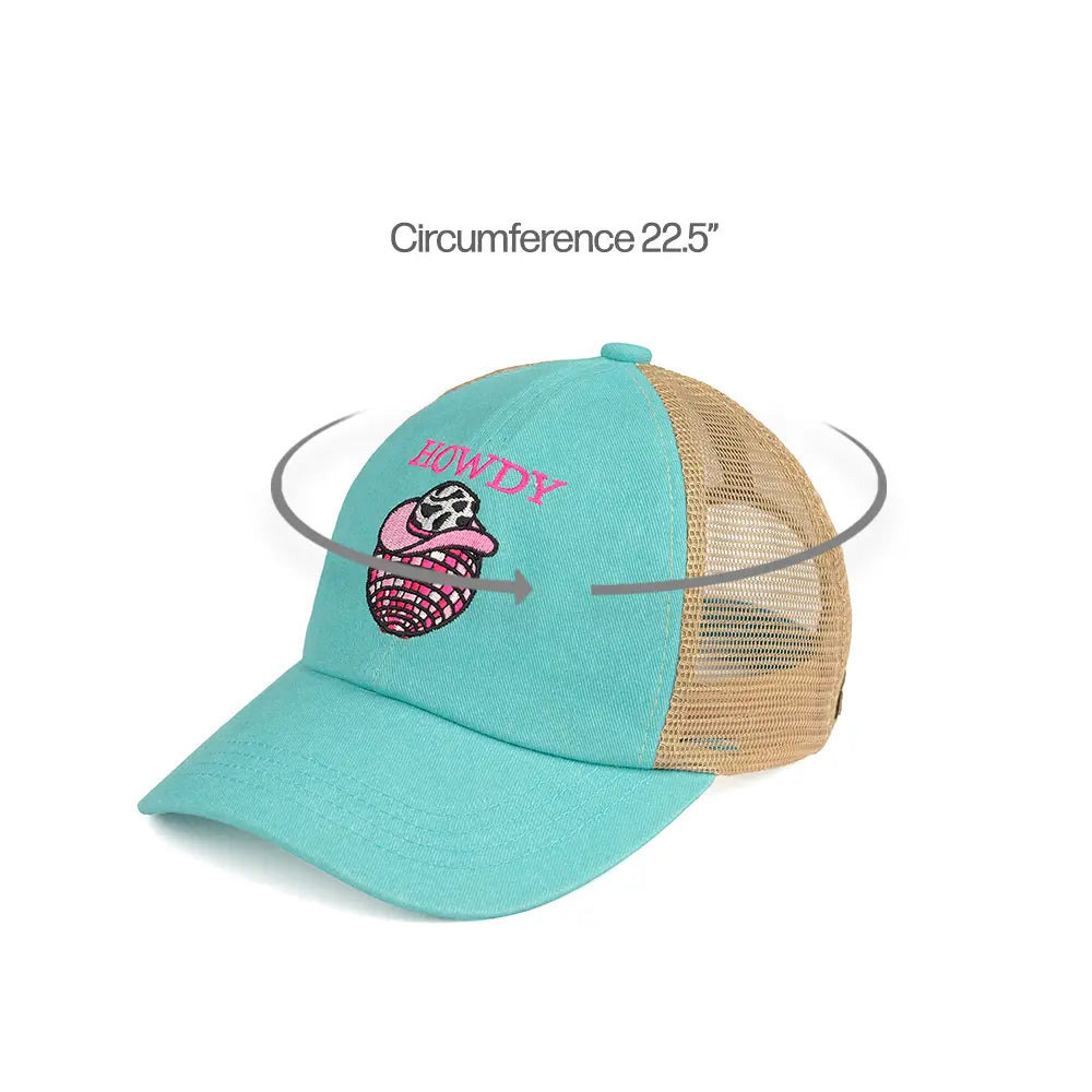 C.C Howdy Disco Ball Baseball Hat