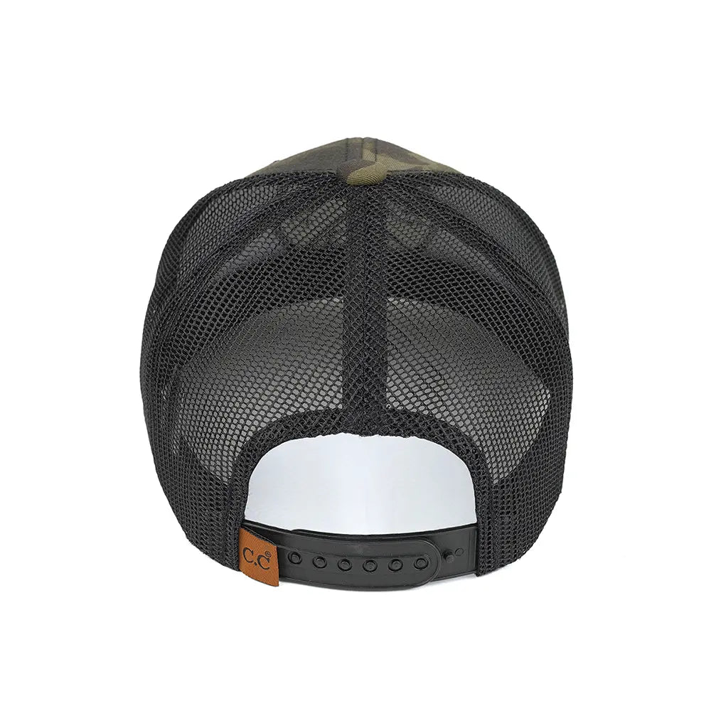 C.C Animal Embroidery Patch Hat