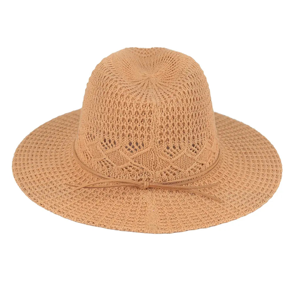 C.C Cotton Knit Panama Hat