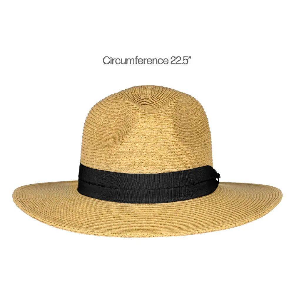 C.C Brimmed Panama Hat