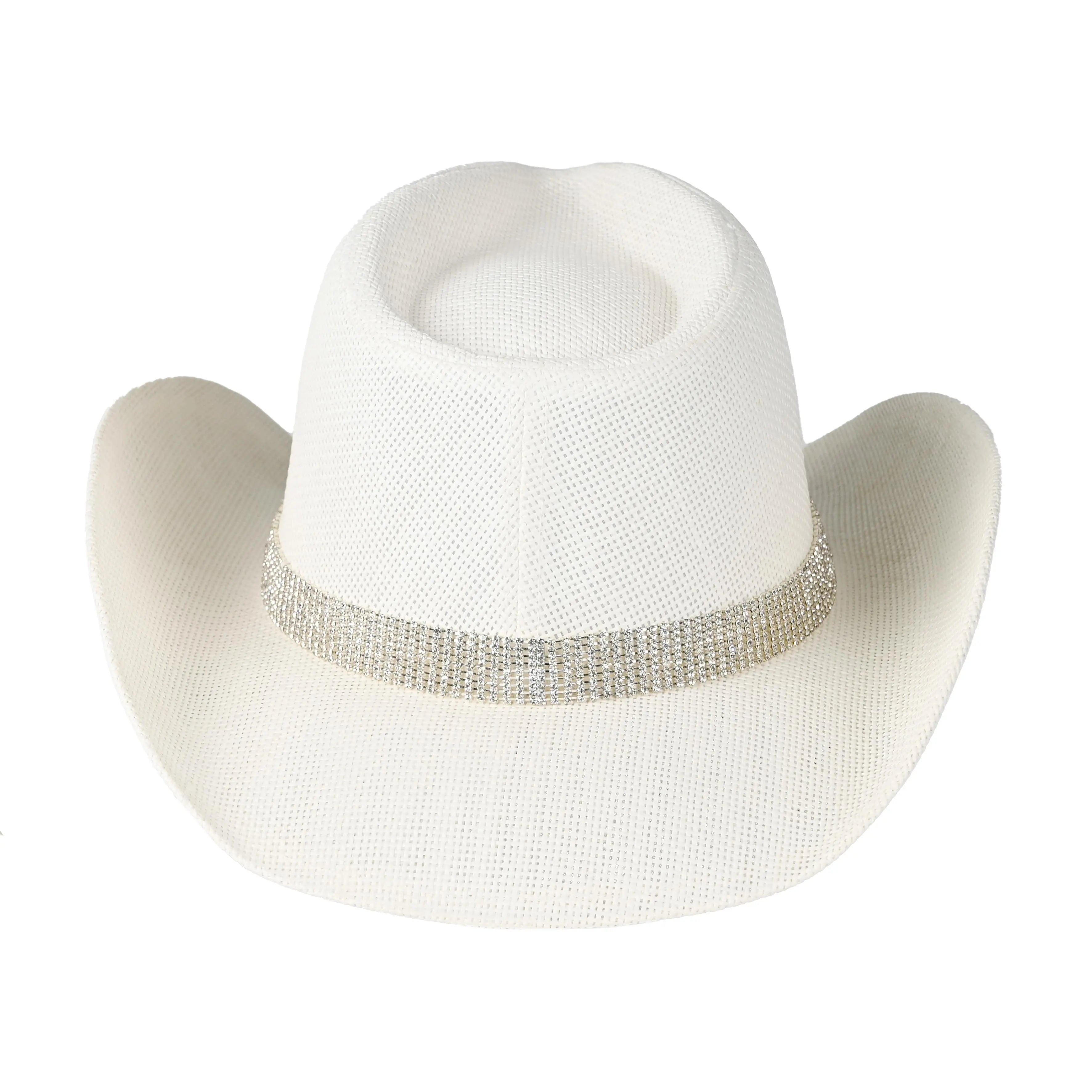 C.C Under Brim Rhinestone Patch Cowboy Hat – Sparkle Western Hat