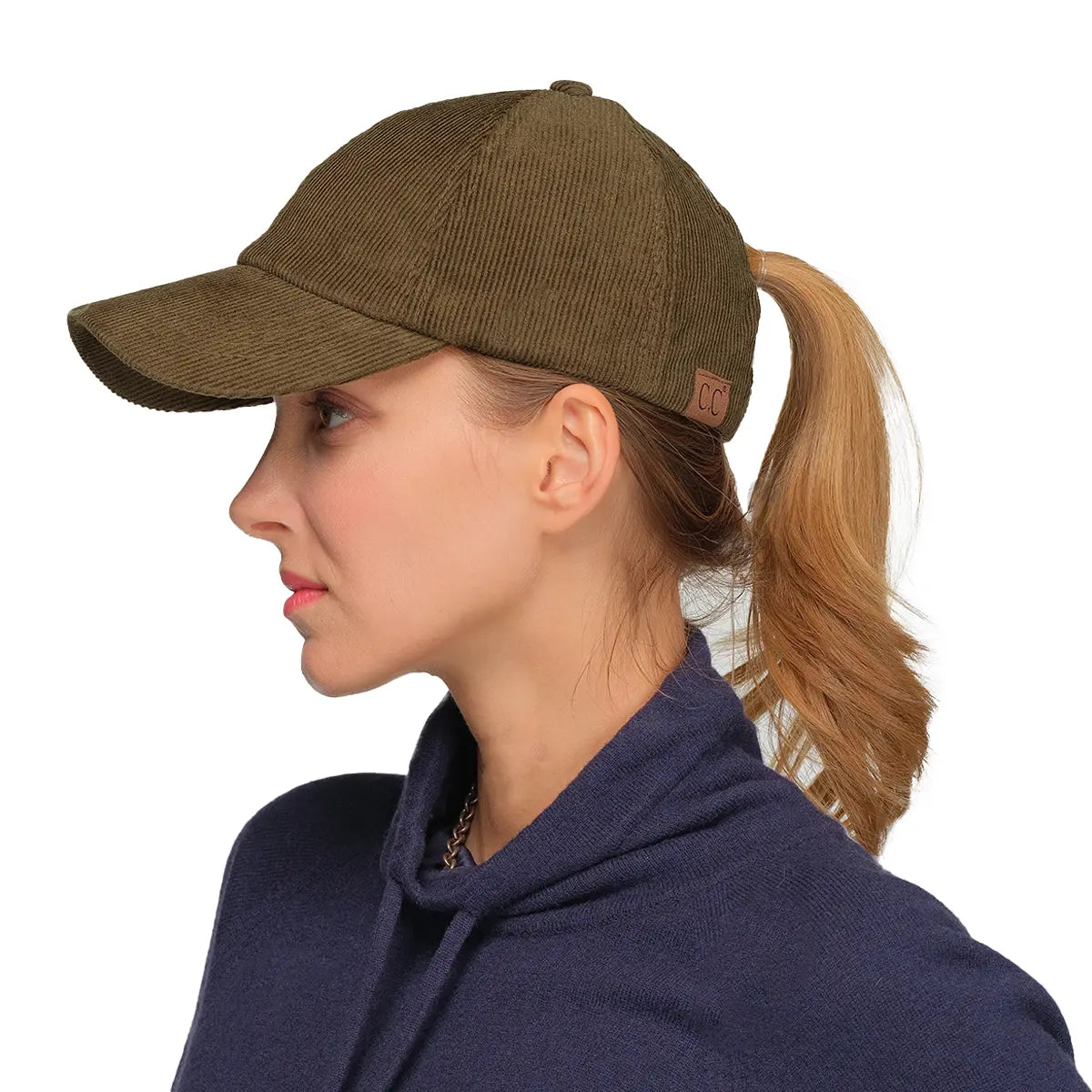 C.C Corduroy Criss-Cross Baseball Hat