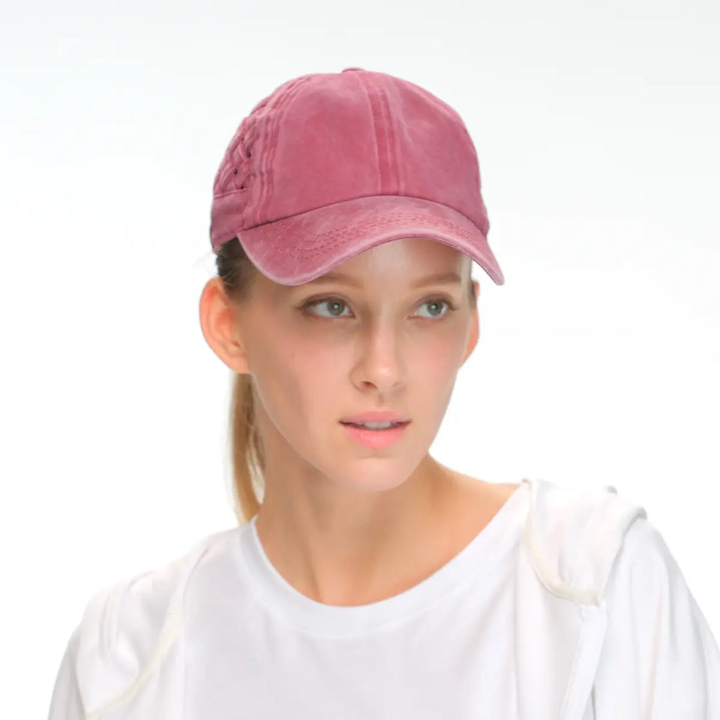 C.C Basket Weave Baseball Cap