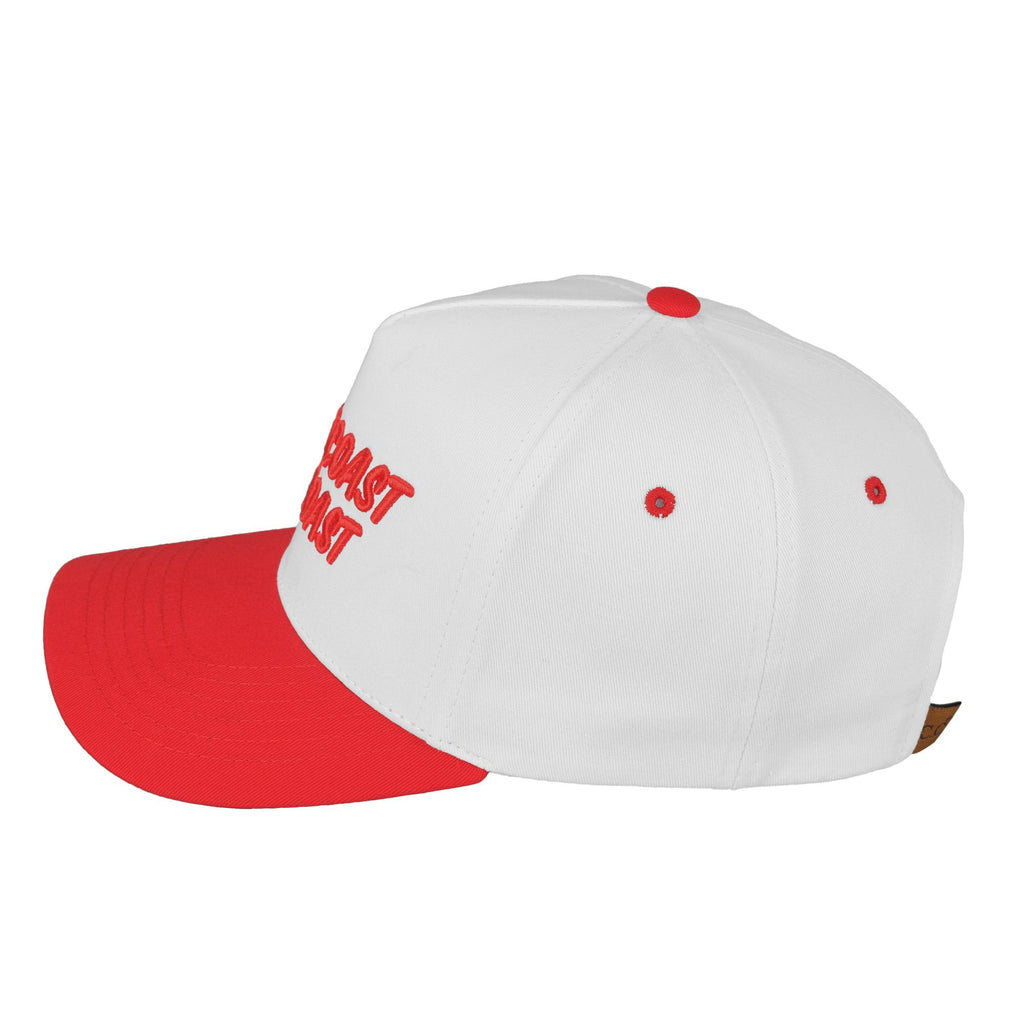 West Coast Best Coast Embroidered Trucker Hat for Men and Women