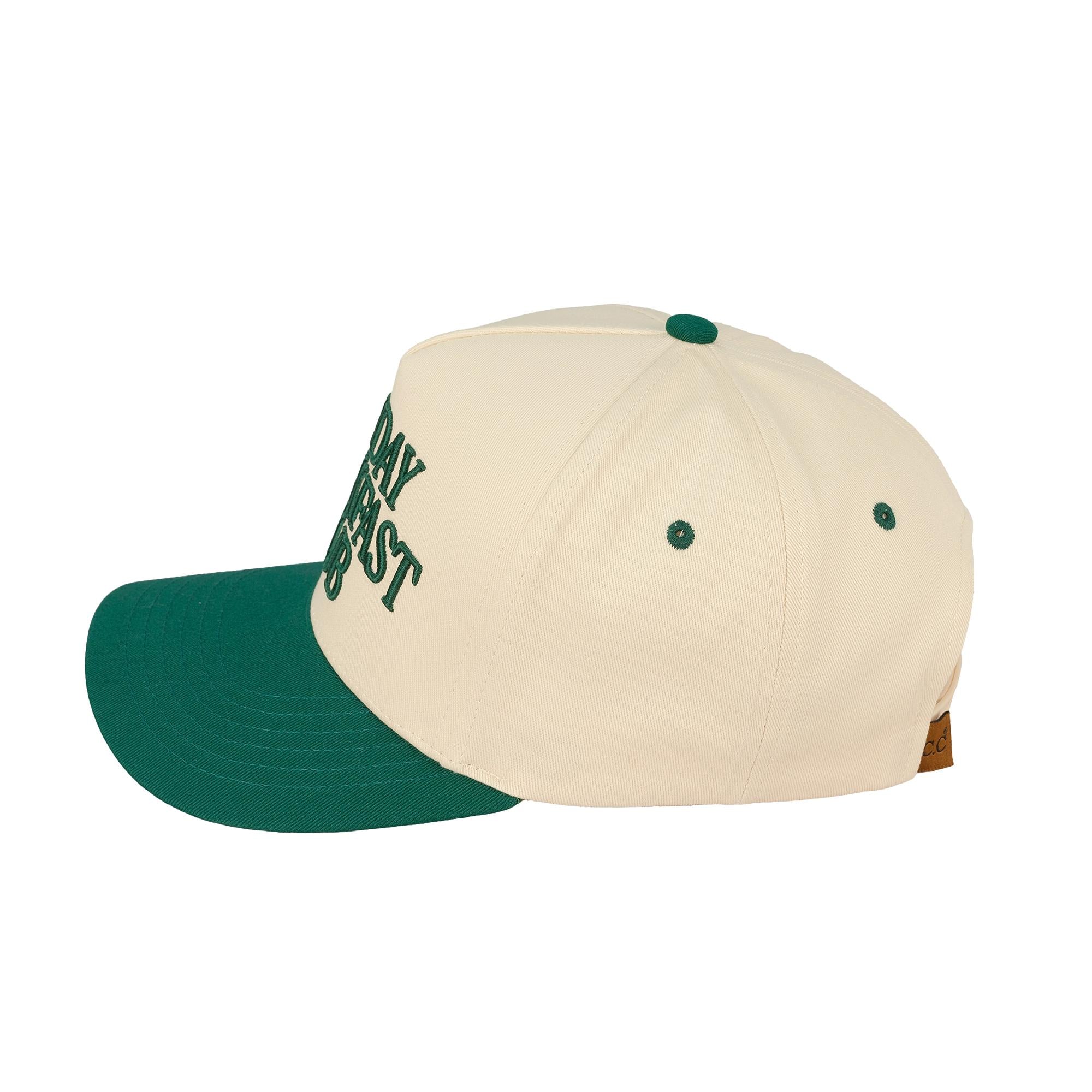 Sunday Breakfast Club Embroidered Trucker Hat for Men and Women