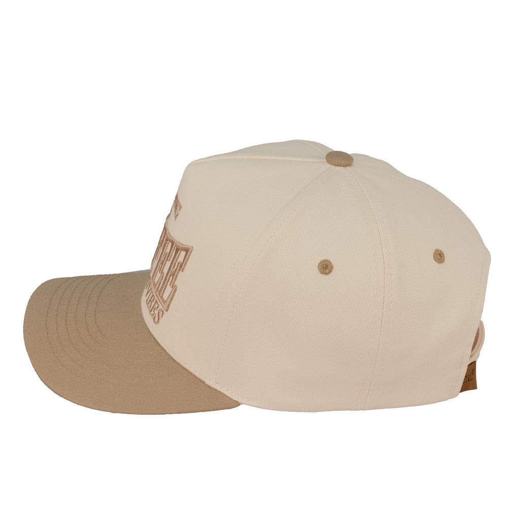 Coffee and Good Vibes Embroidered Trucker Hat for Men and Women