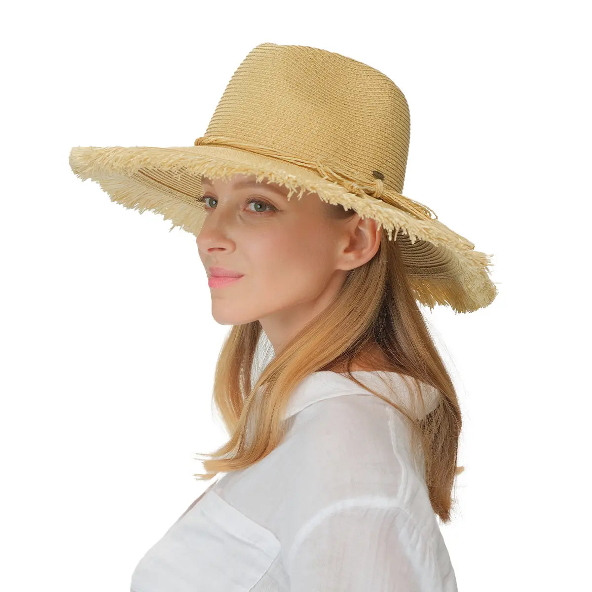 C.C Fringe Panama Hat