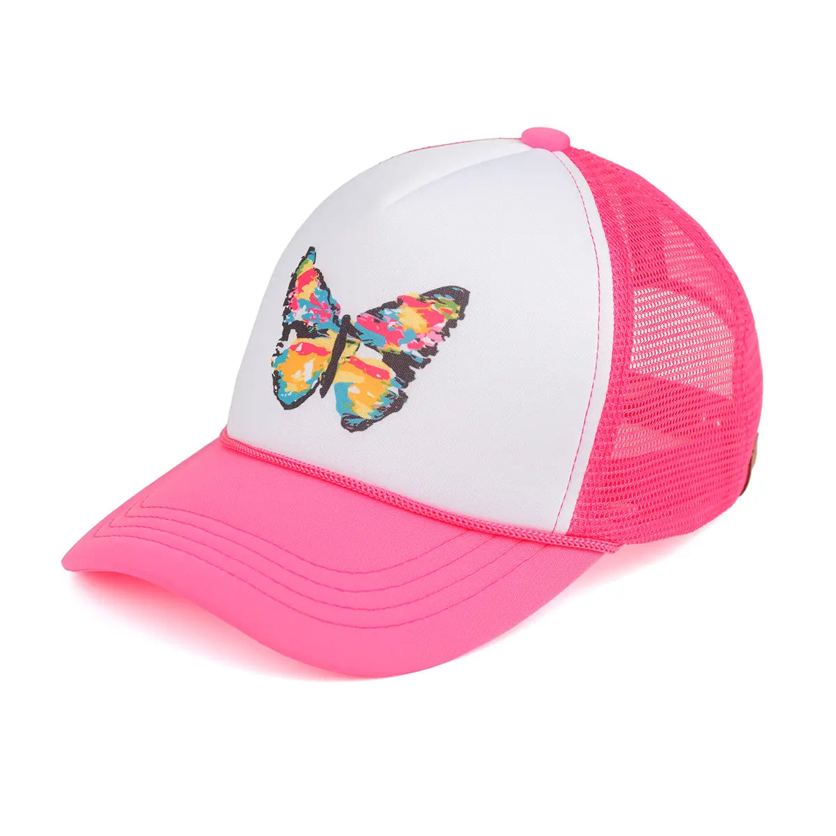 Abstract Butterfly Sublimation Trucker Hat