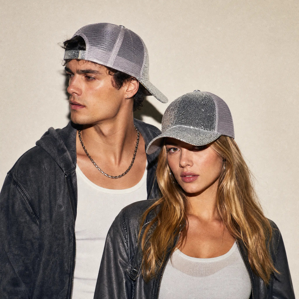 C.C Glitter Trucker Hat
