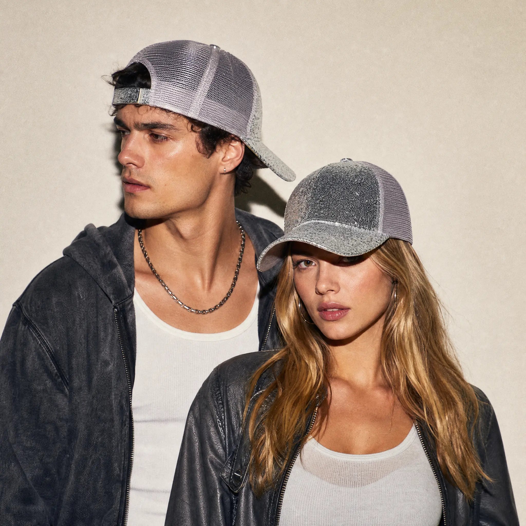 C.C Glitter Trucker Hat