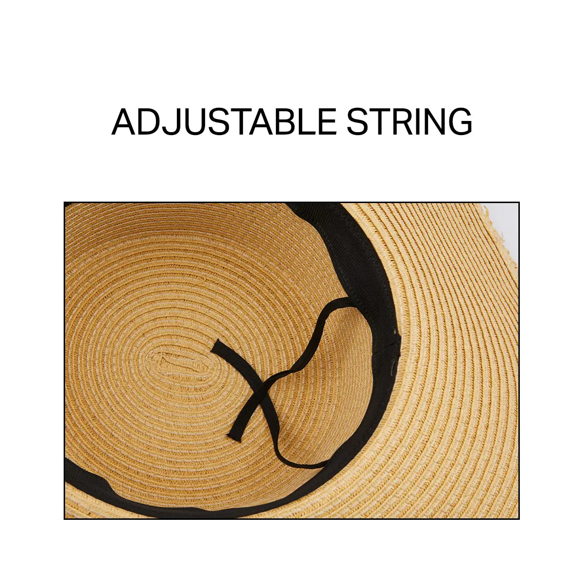 C.C Color Block Panama Hat