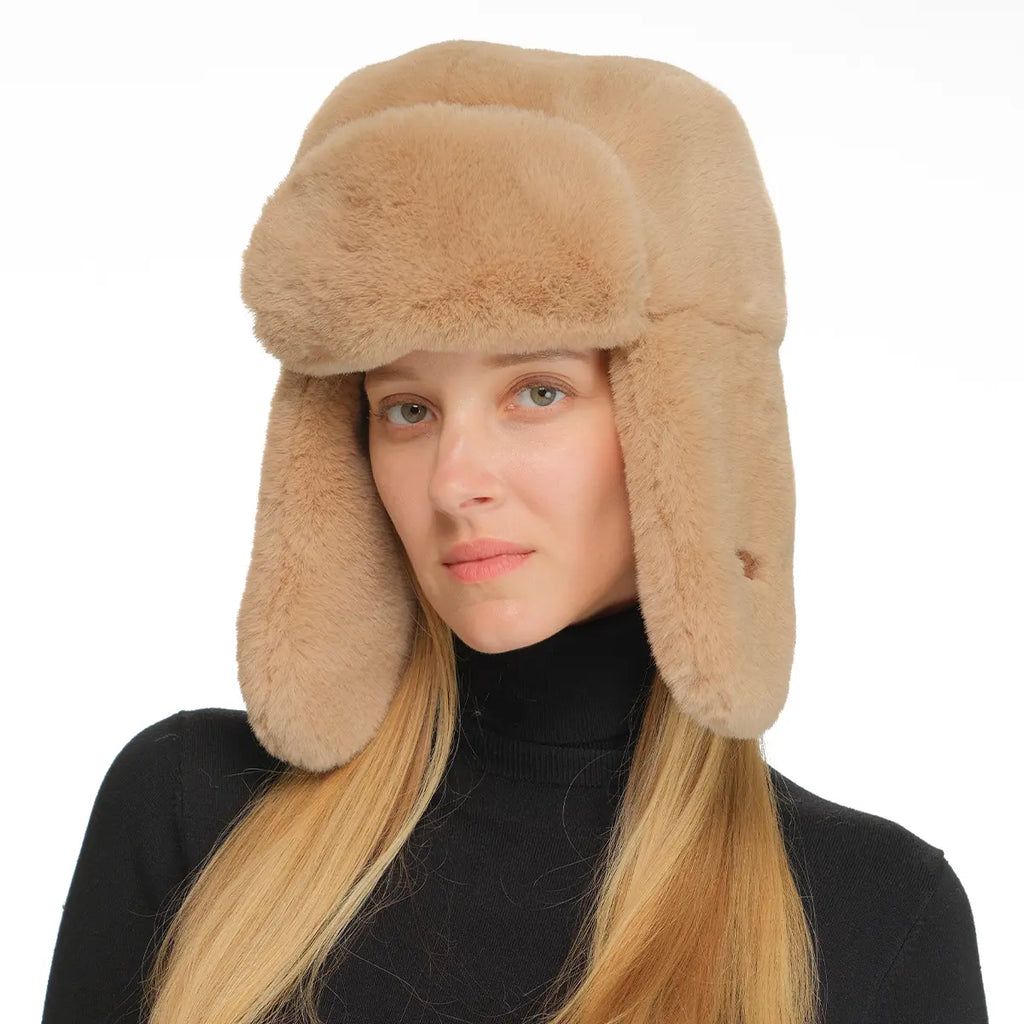 C.C Faux Fur Trapper Hat – Cozy Winter Hat