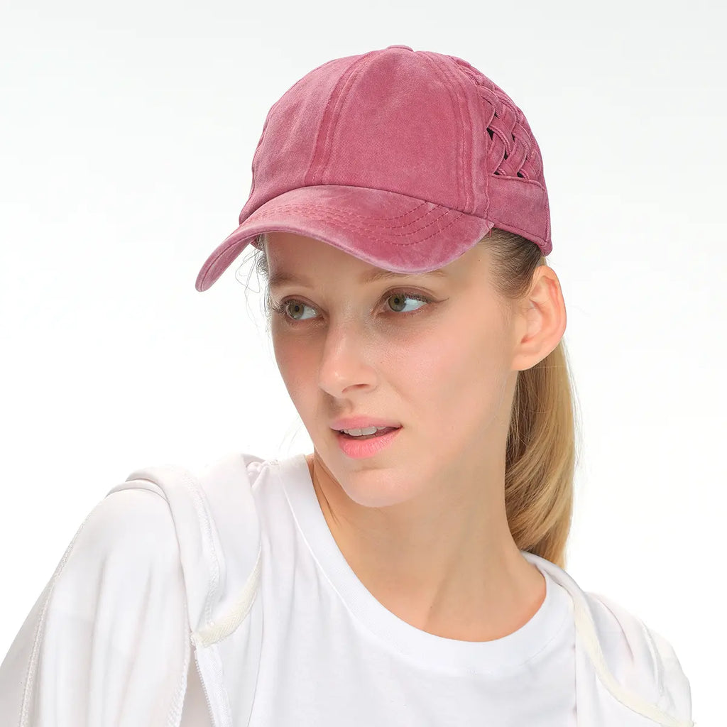 C.C Basket Weave Baseball Cap