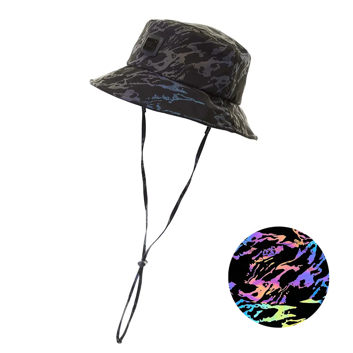 C.C Water Resistant Reflective Bucket Hat