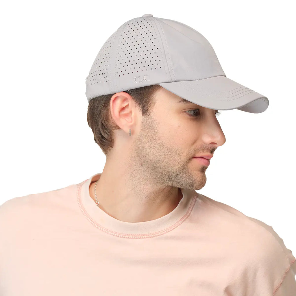 C.C Laser Cut Baseball Hat