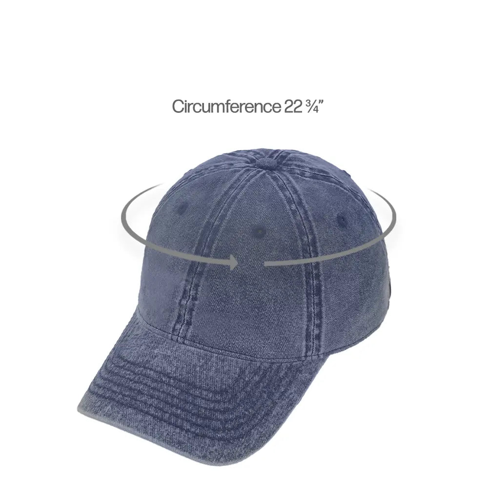 C.C Acid Wash Cotton Baseball Cap