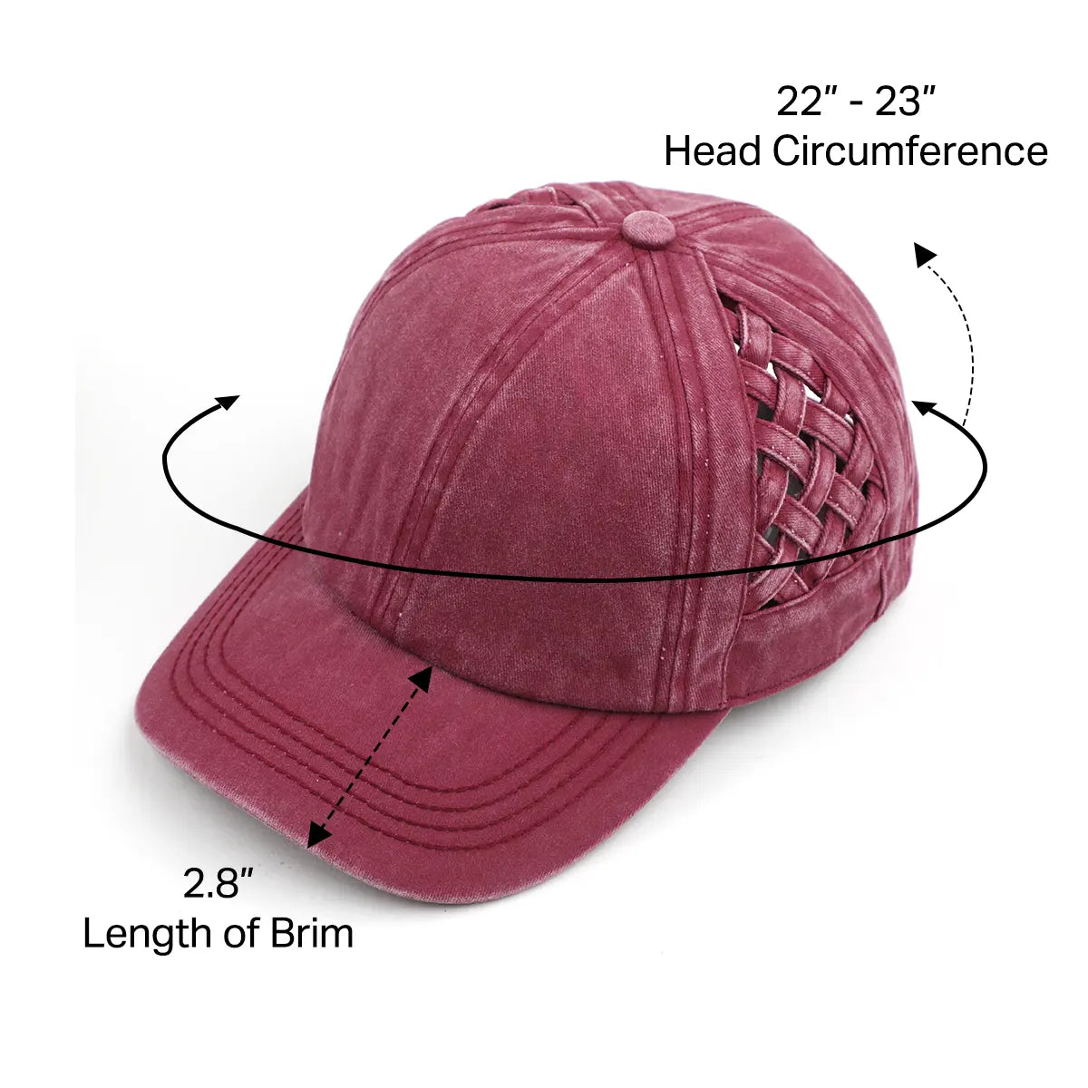 C.C Basket Weave Baseball Cap