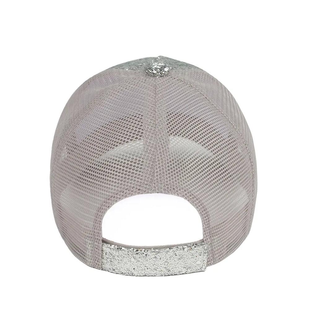 C.C Glitter Trucker Hat
