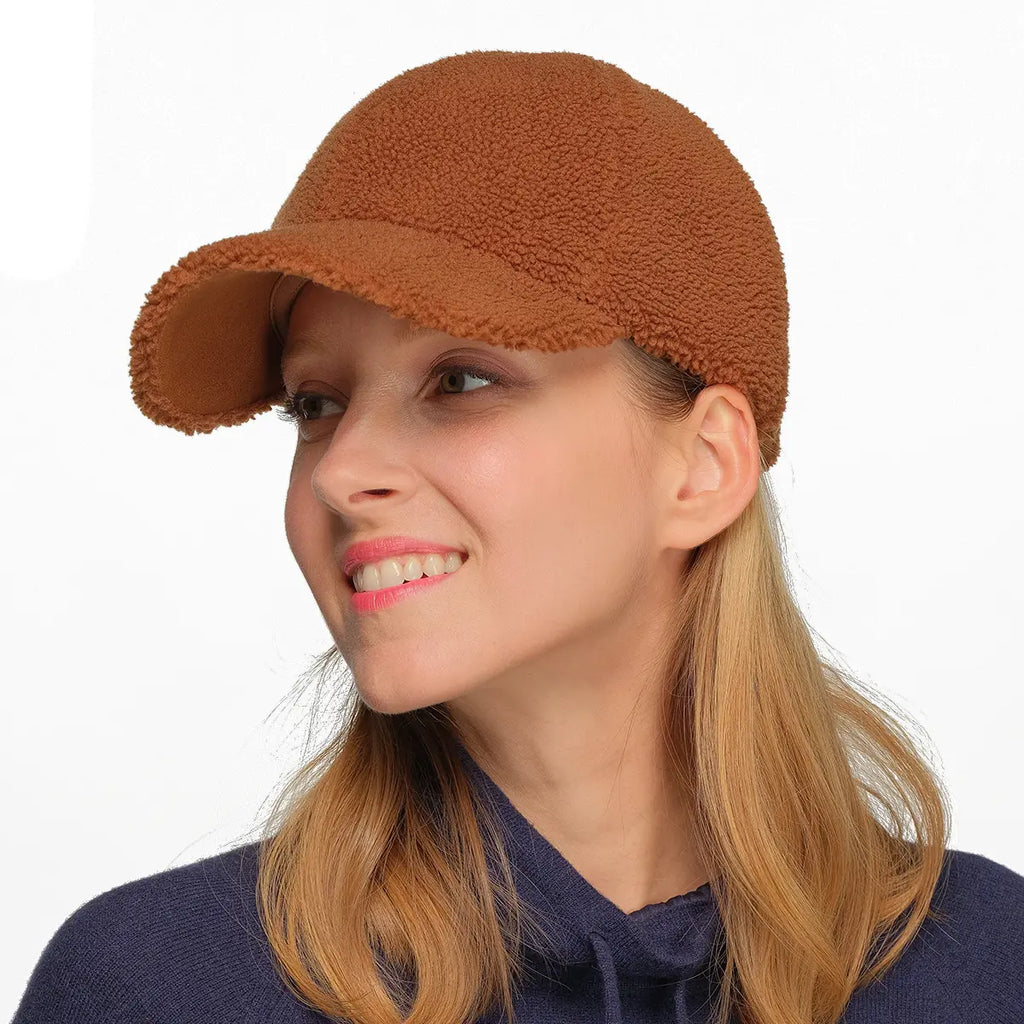 C.C Solid Sherpa Baseball Cap