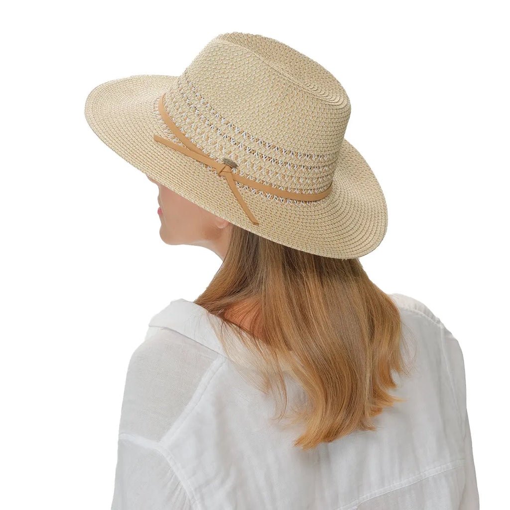 C.C Heather Straw Panama Hat