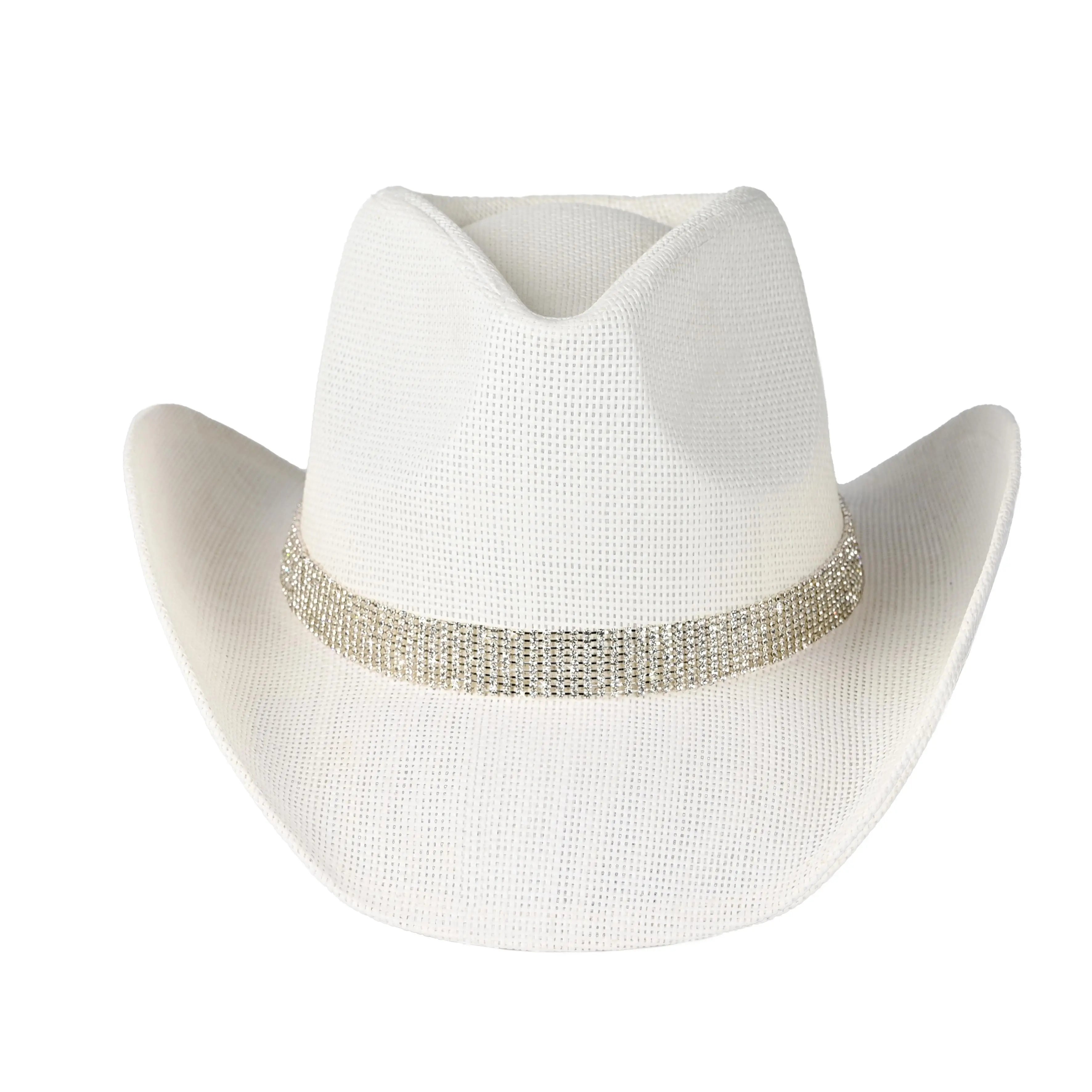 C.C Under Brim Rhinestone Patch Cowboy Hat – Sparkle Western Hat