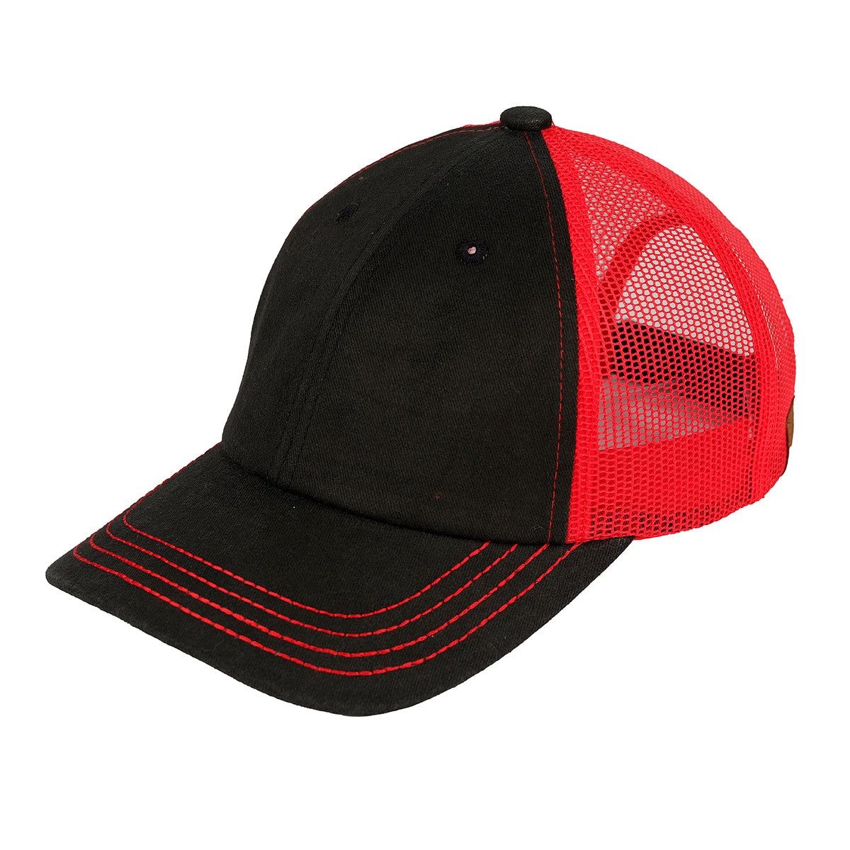 C.C Black 2-Tone Baseball Cap