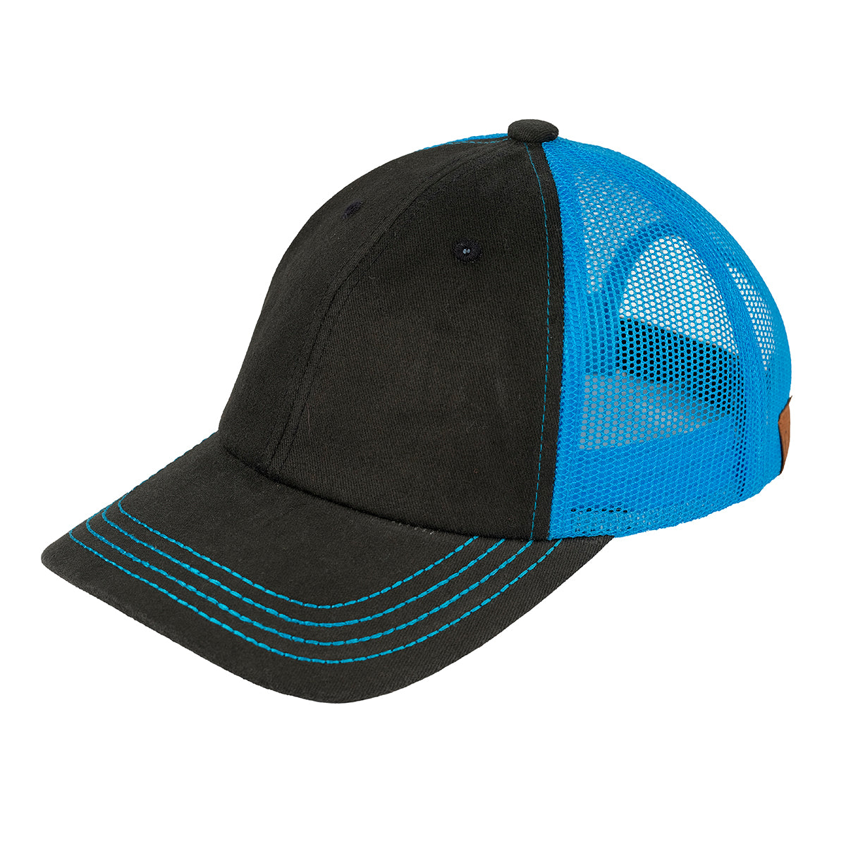 C.C Black 2-Tone Baseball Cap