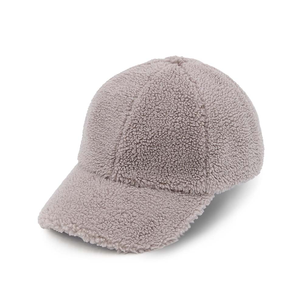 C.C Solid Sherpa Baseball Cap