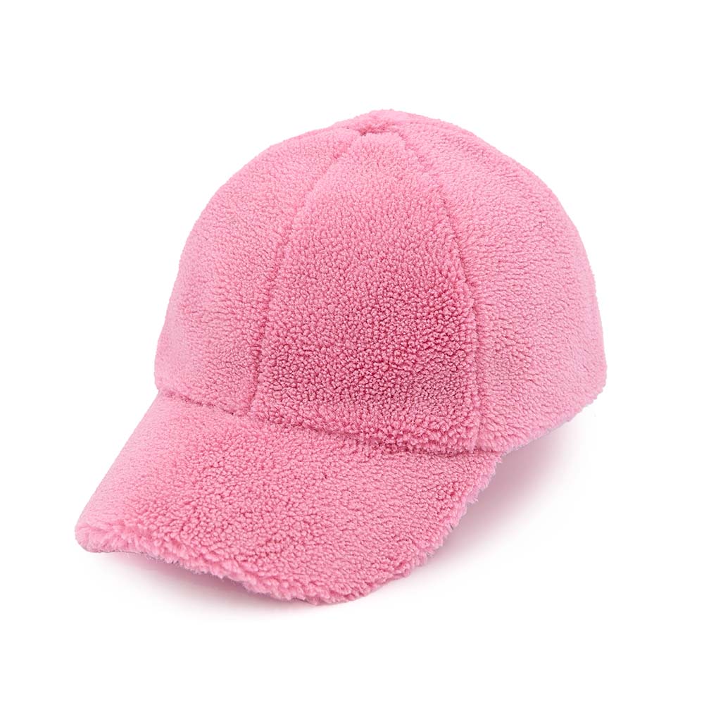 C.C Solid Sherpa Baseball Cap