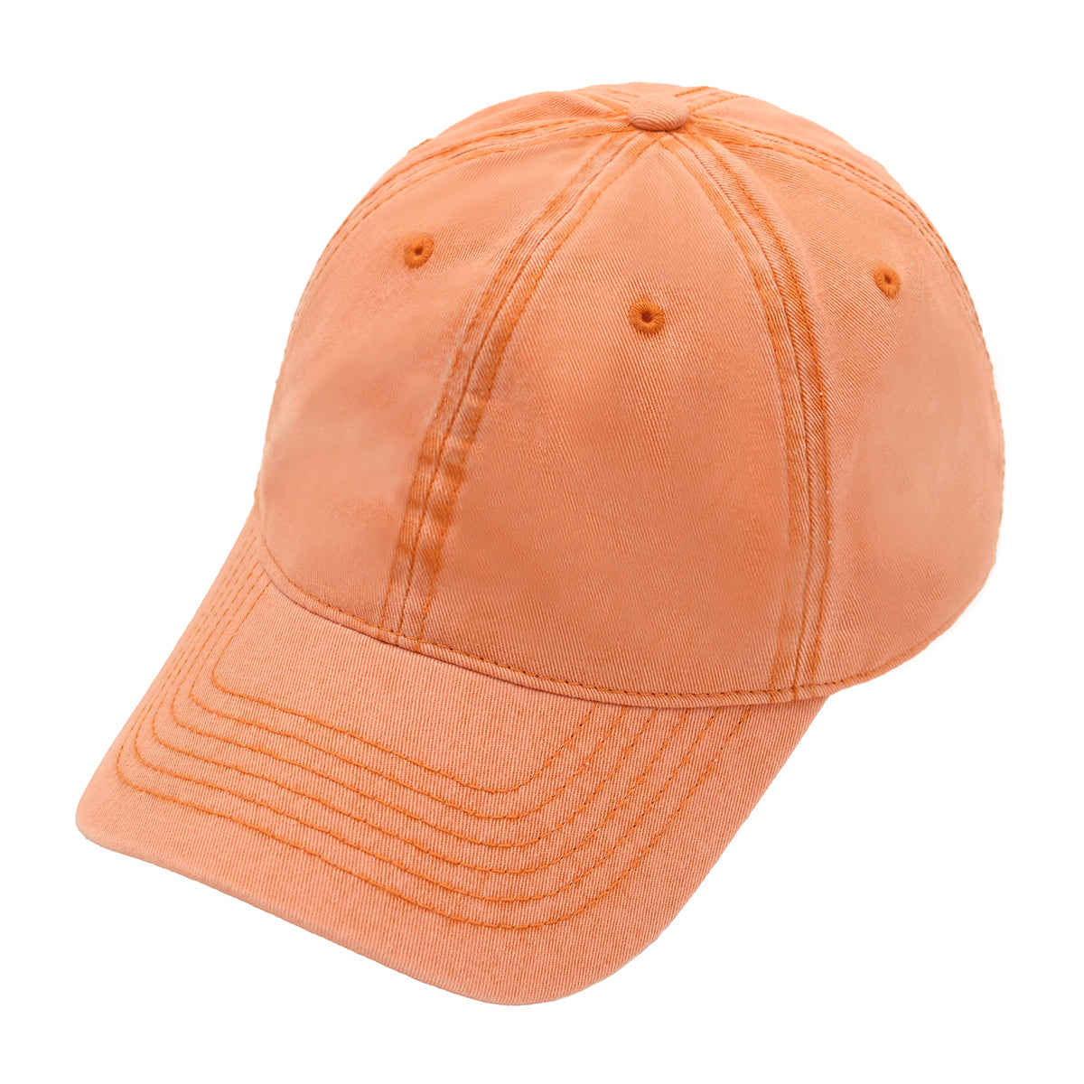 C.C Acid Wash Cotton Baseball Cap