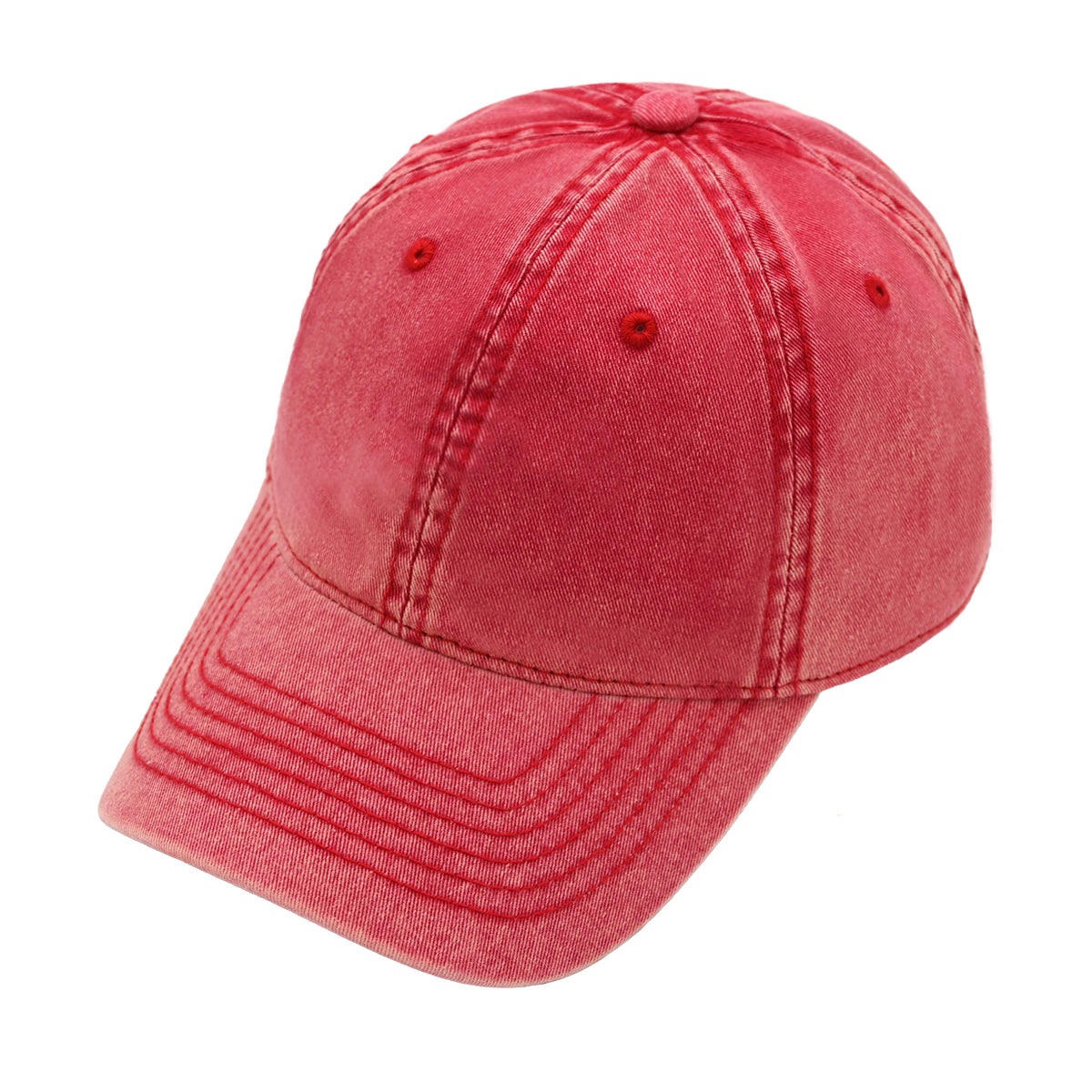 C.C Acid Wash Cotton Baseball Cap