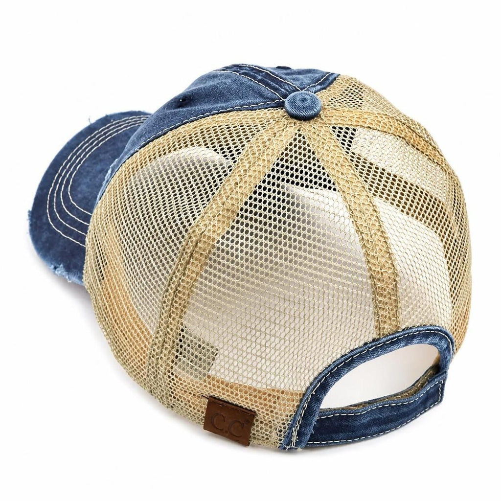 C.C Distressed Washed Baseball Hat