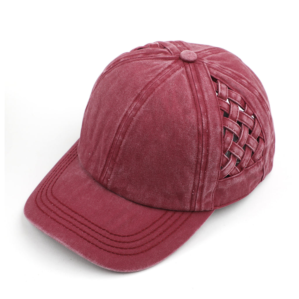 C.C Basket Weave Baseball Cap