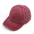 C.C Basket Weave Baseball Cap