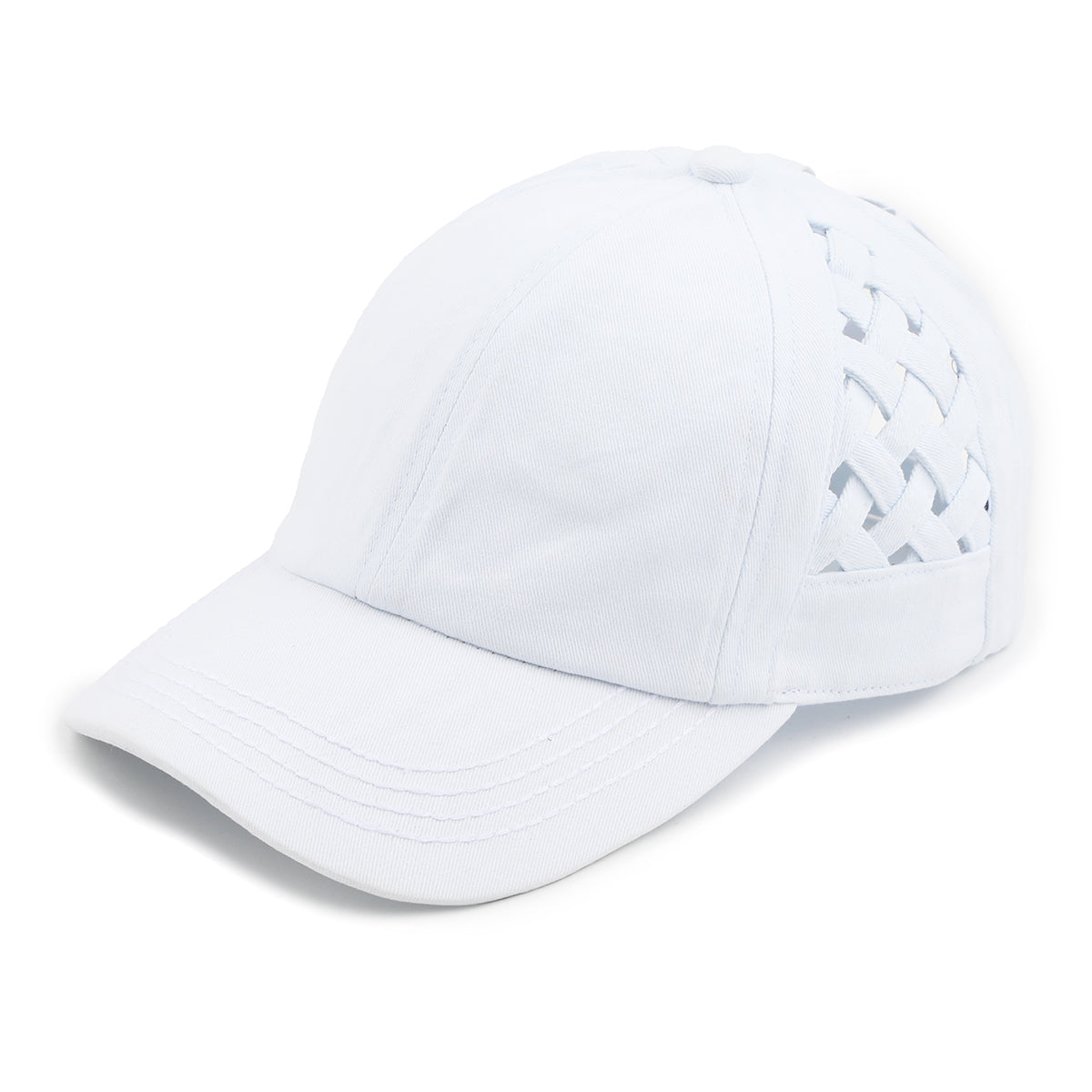 C.C Basket Weave Baseball Cap