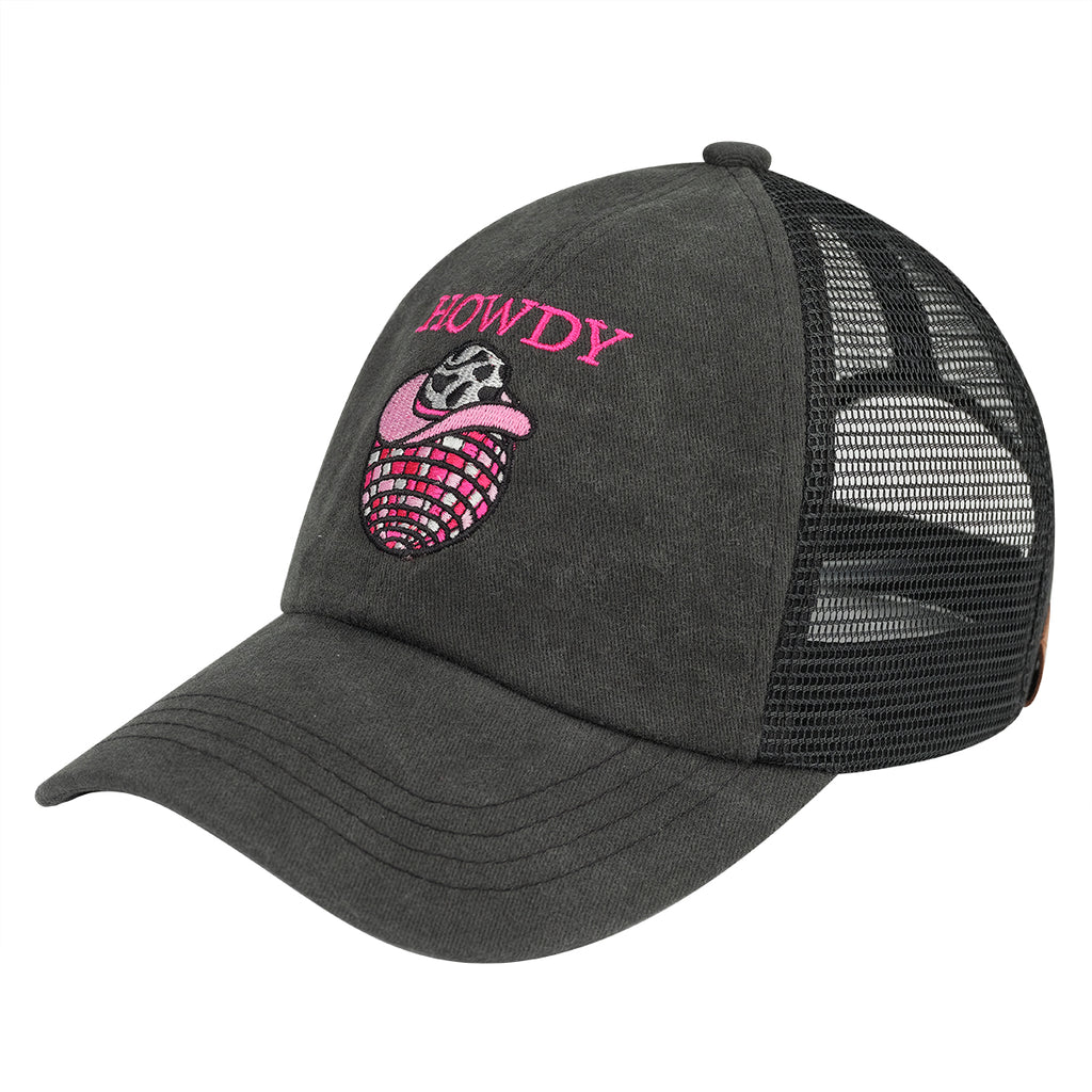 C.C Howdy Disco Ball Baseball Hat