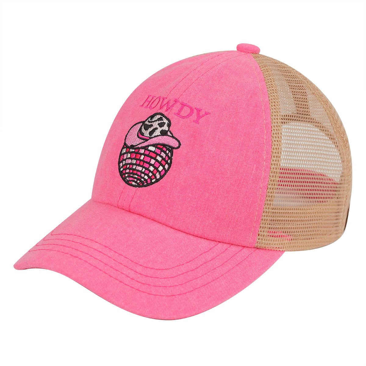 C.C Howdy Disco Ball Baseball Hat