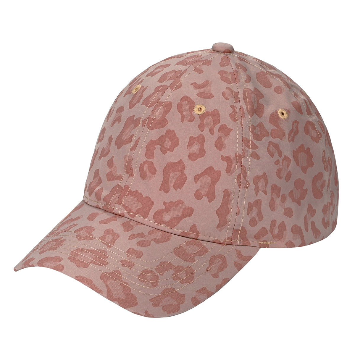 C.C Nylon Leopard Print Baseball Hat