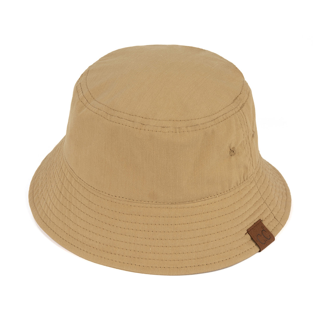 C.C Solid Cotton Bucket Hat