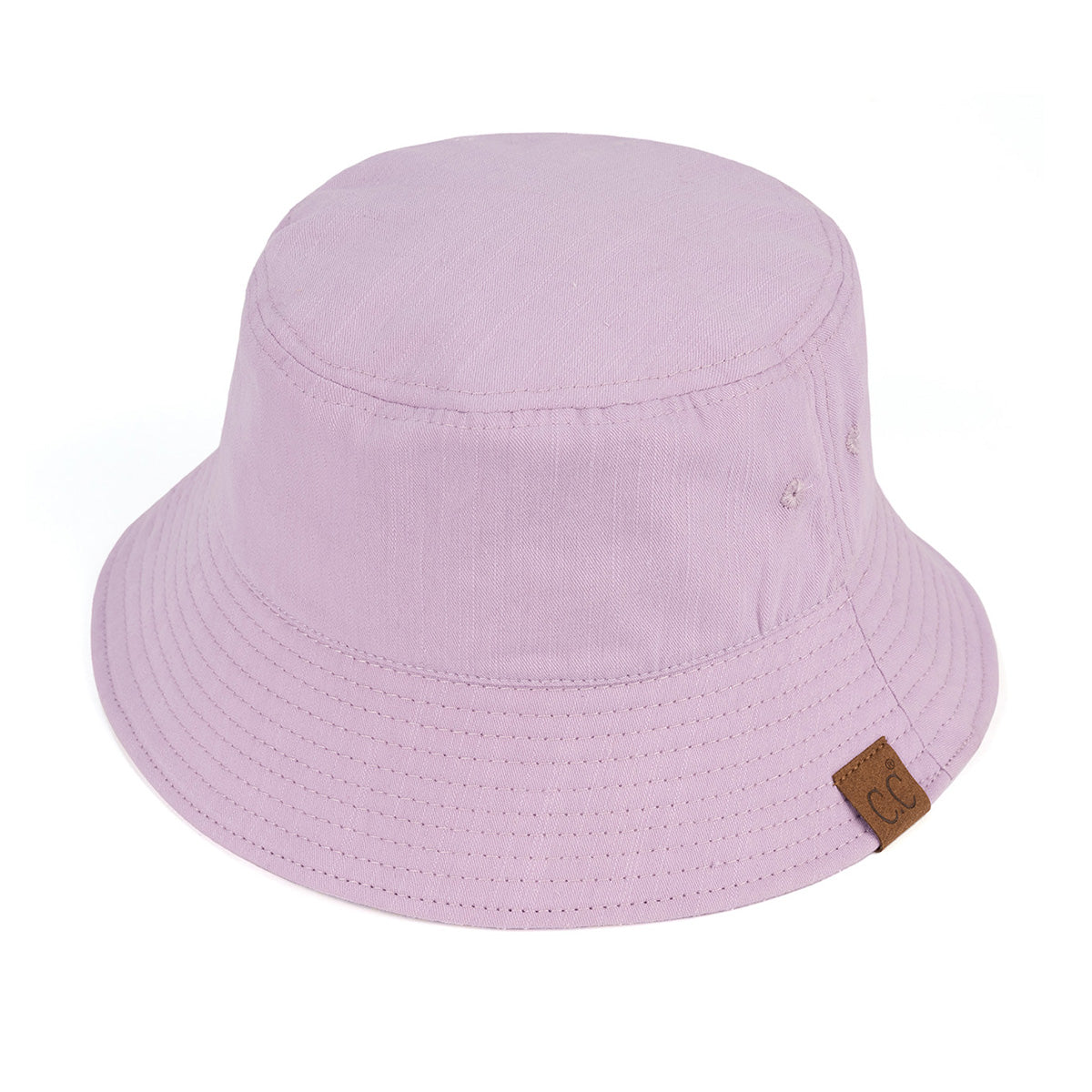 C.C Solid Cotton Bucket Hat