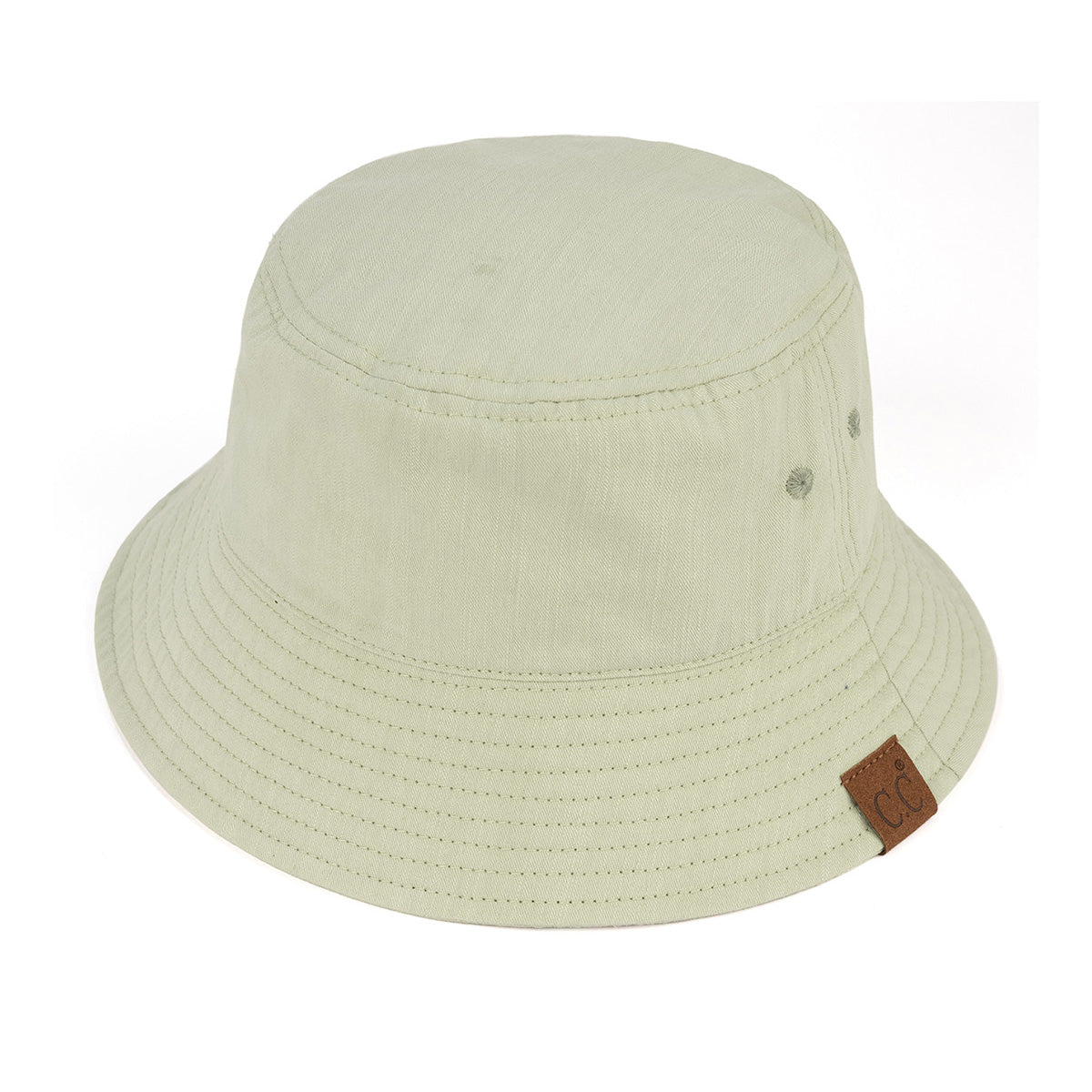C.C Solid Cotton Bucket Hat